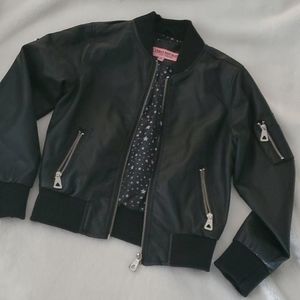 Black Moto Jacket - Urban Republic - Size 10/12